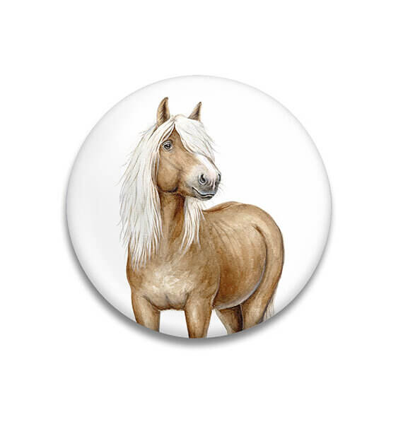 Decoratieve magneet Gentle Horse