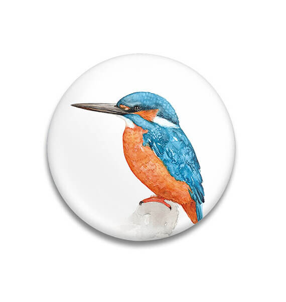 Decoratieve magneet Kingfisher