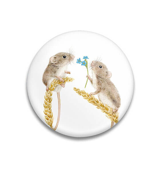 Decoratieve magneet Merci Mouse