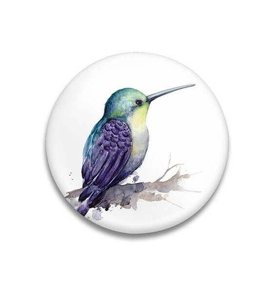 Decoratieve magneet Rainbow Kolibri