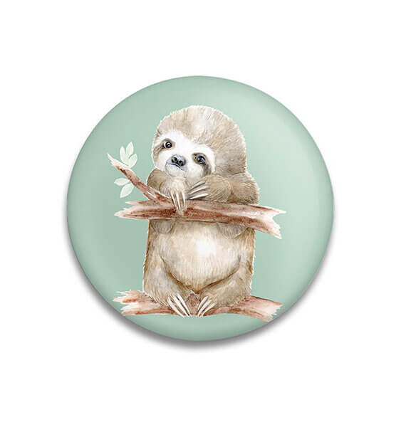 Decoratieve magneet Sloth