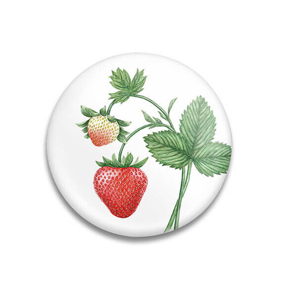 Decoratieve magneet Sweet Strawberry