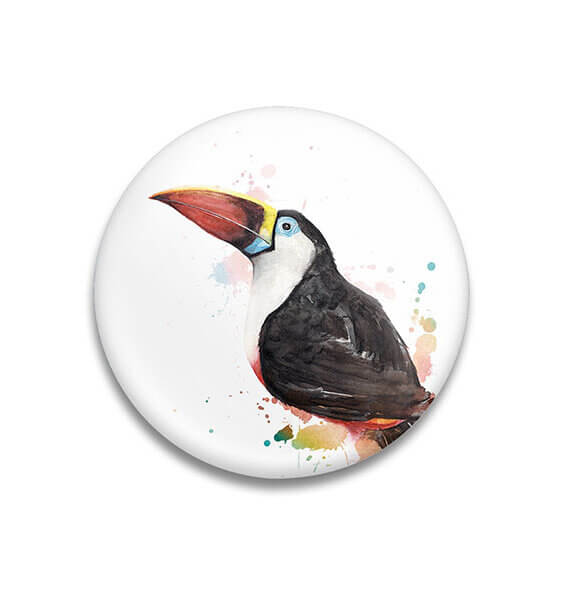 Decoratieve magneet Toucan