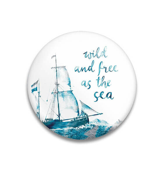 Decoratieve magneet Wild Ship