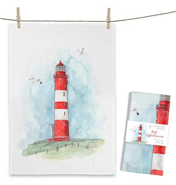 Theedoek Red Lighthouse