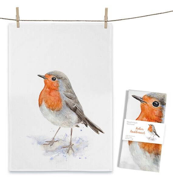 Theedoek Robin Redbreast