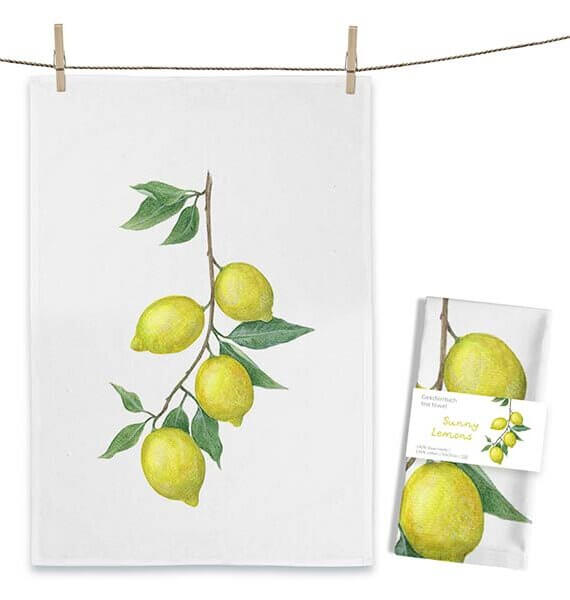 Theedoek Sunny Lemons