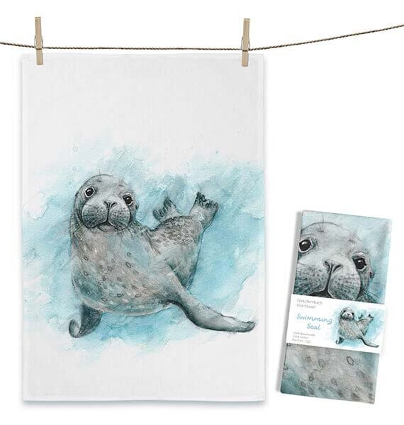 Theedoek Swimming Seal