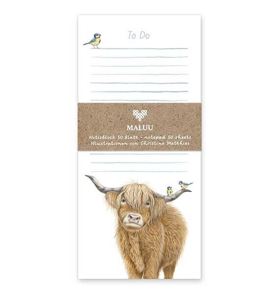 Notitieblok Highland Tales