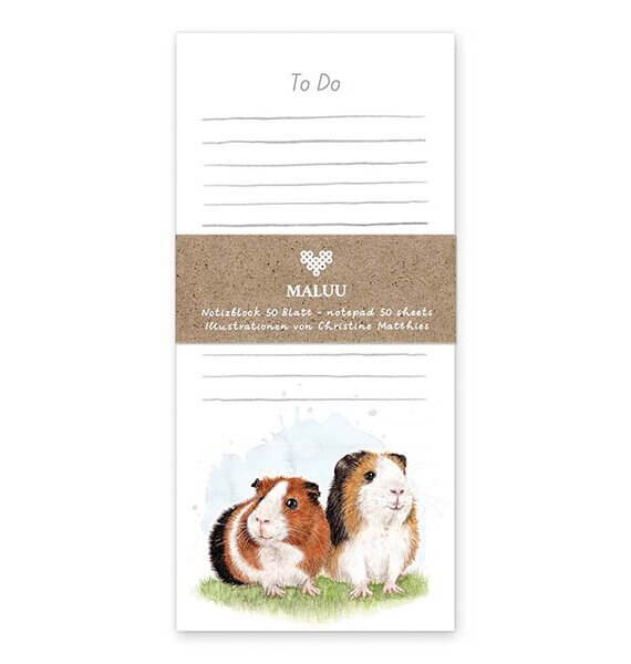 Notitieblok Piggy Pair