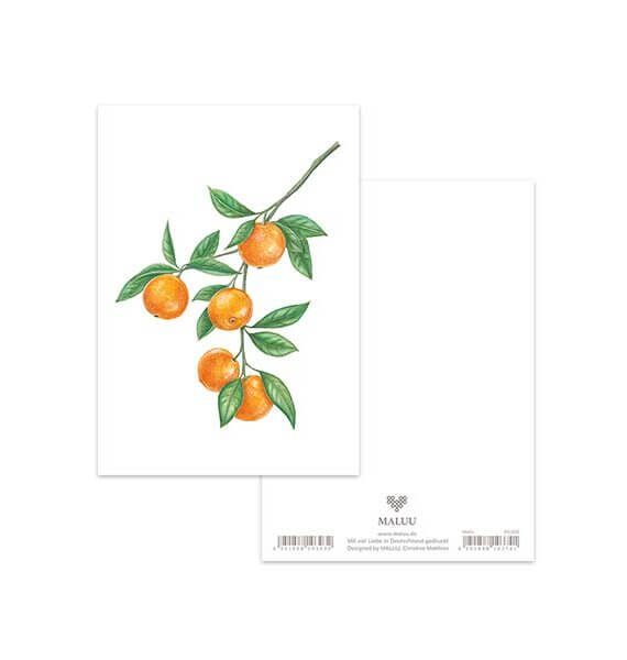 Ansichtkaart Golden Oranges