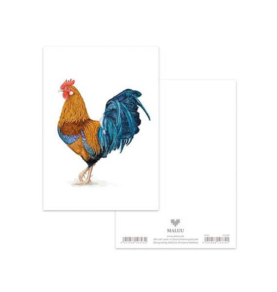 Ansichtkaart Royal Rooster