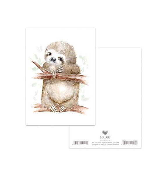 Ansichtkaart Sloth