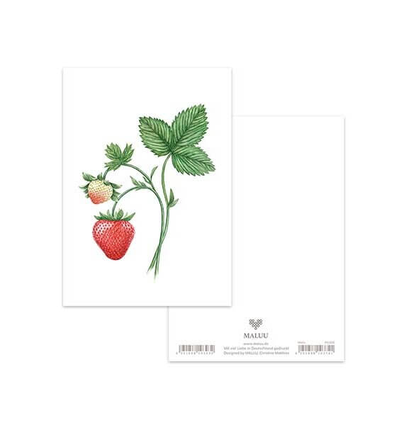Ansichtkaart Sweet Strawberry