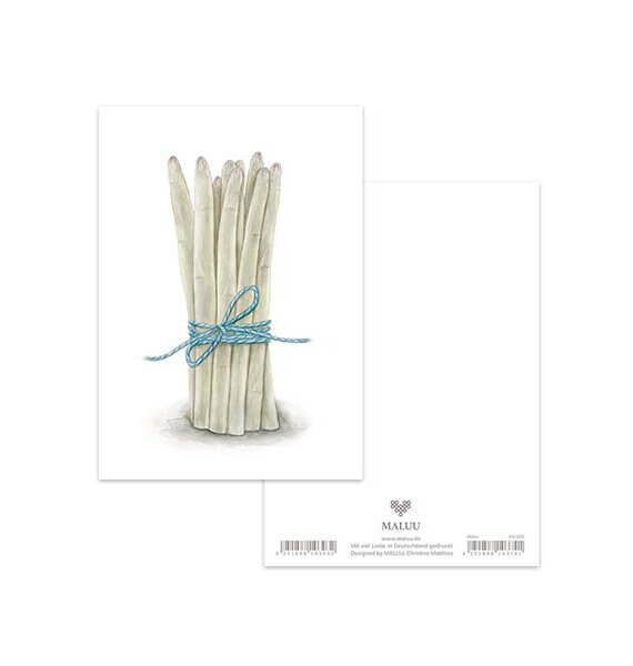 Ansichtkaart White Asparagus