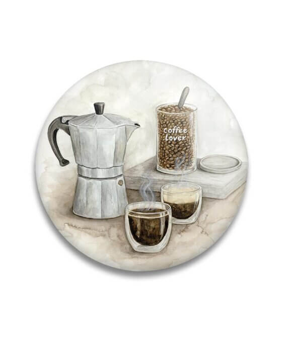 Decoratieve magneet Coffee Lover