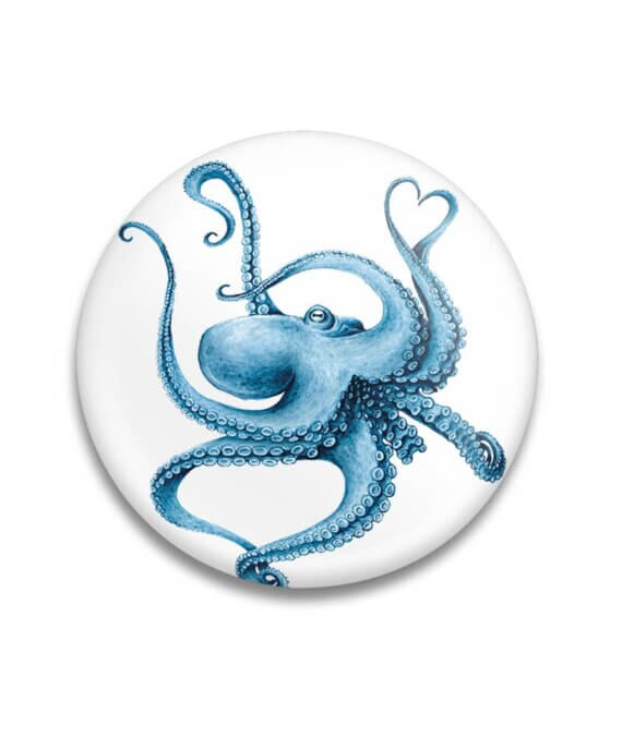 Decoratieve magneet Sweetheart Octopus