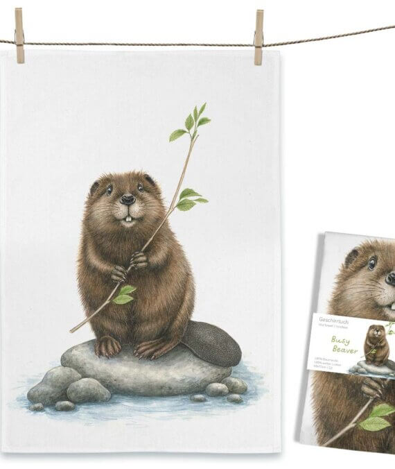 Theedoek Busy Beaver