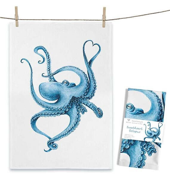 Theedoek Sweetheart Octopus
