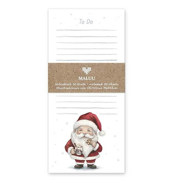 Notitieblok The Little Santa