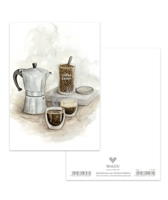 Ansichtkaart Coffee Lover