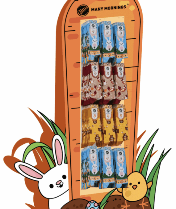 24 haaks Paas display